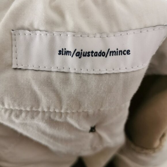 Amazon Essentials Slim Khaki Pants Elastic Cuffs L - Picture 5 of 7